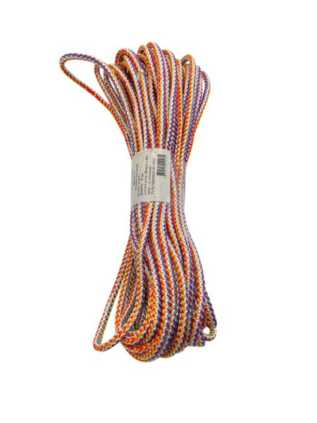 Веревка 20м/6мм цветная  полипропиленовая (50) (15c005)