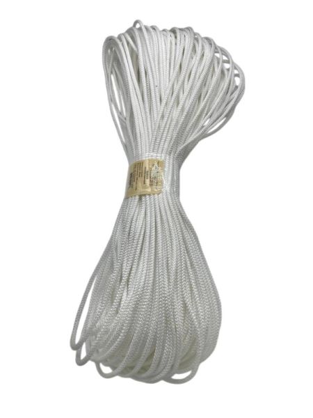 Веревка 100м/6мм белая  полипропиленовая(15)