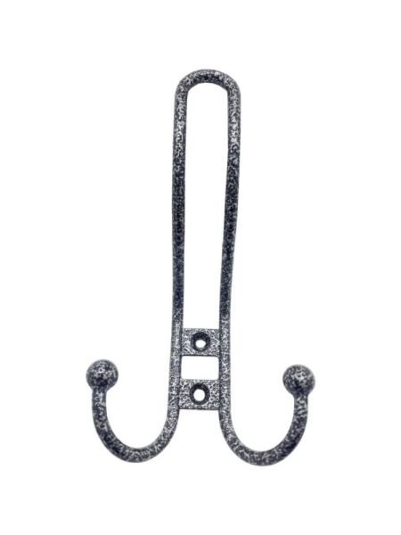 Крючок-вешалка №12/7.1 антик серебро (50)