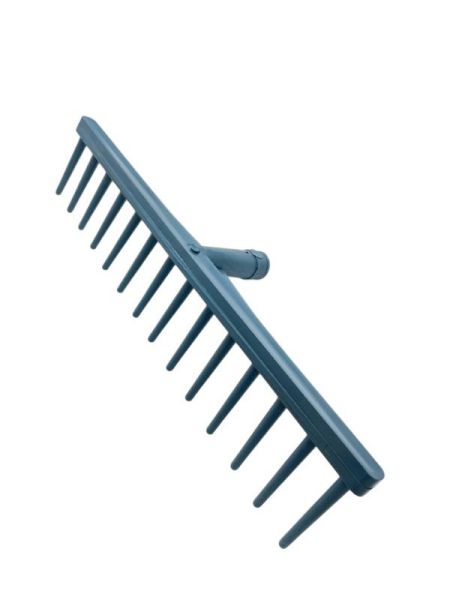 Грабли пластиковые усиленные цветные б/ч(12)