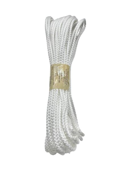Веревка 20м/6мм белая  полипропиленовая (50) (15c005)